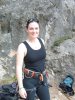 climbing at Les Perxes - Hairpin wall
