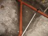 internal sewerage pipes, joined